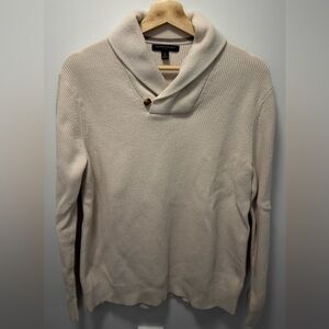 Banana Republic Cowl Neck Sweater - L - Cream